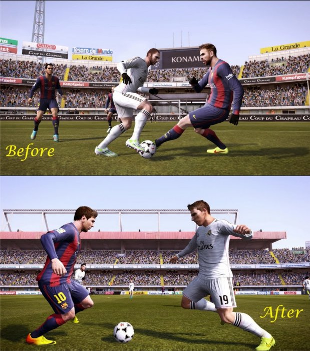 how to setting pes 2013